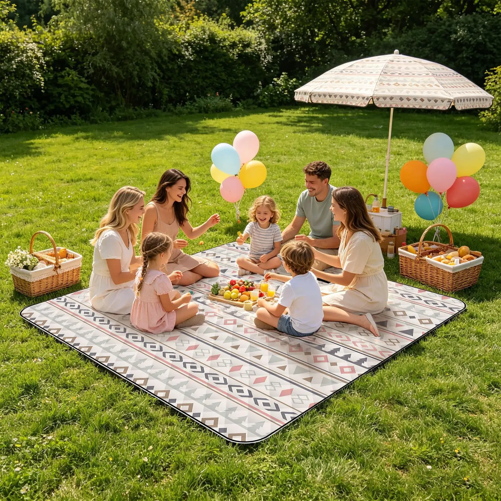 Picnic Blankets 200x200cm Sandproof Foldable Mat 3-Layer Outdoor Blanket For Outdoor Camping Travel Summer Picnic Garden Grass
Picnic Blankets 200x200cm Sandproof Foldable Mat 3-Layer Outdoor Blanket For Outdoor Camping Travel Summer Picnic Garden Grass
