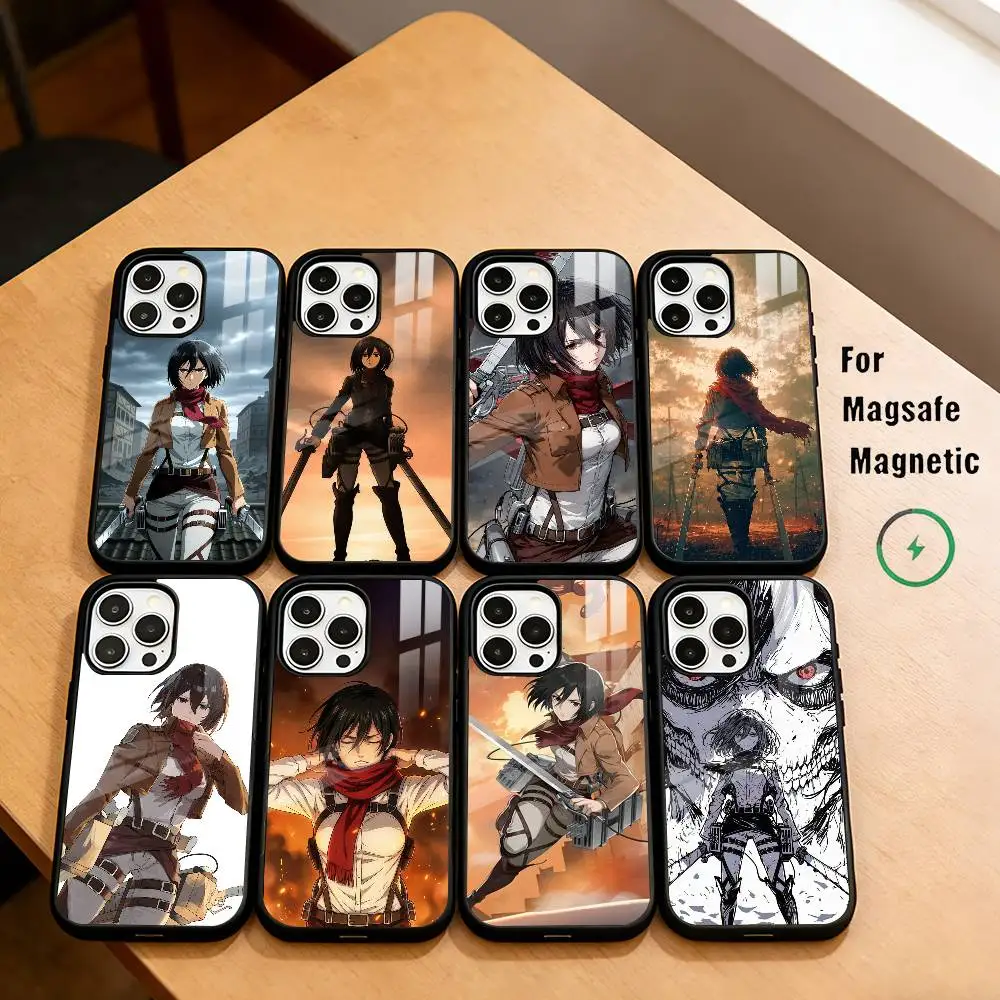 Attack on T-Titan M-Mikasa A-Ackerman Phone Case Magnetic For Magsafe Wireless Charging For iPhone17,16,15,14,13,12,11 Plus,Pro
Attack on T-Titan M-Mikasa A-Ackerman Phone Case Magnetic For Magsafe Wireless Charging For iPhone17,16,15,14,13,12,11 Plus,Pro