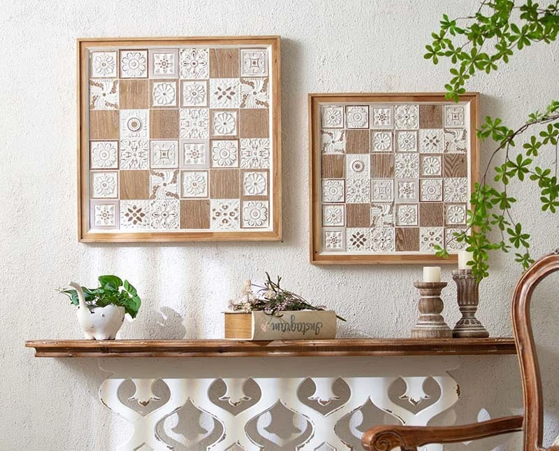 American rural wall mural entrance porch cover ugly creative small lattice wall decoration living room sofa background wall deco
American rural wall mural entrance porch cover ugly creative small lattice wall decoration living room sofa background wall deco