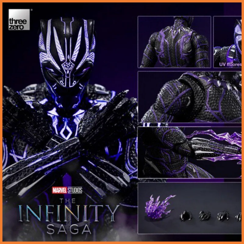 2026 New In Stock Threezero threezero Black Panther Kinetic Charged Ver. DLX Action Model Collectible Action Figure Toy
2026 New In Stock Threezero threezero Black Panther Kinetic Charged Ver. DLX Action Model Collectible Action Figure Toy
