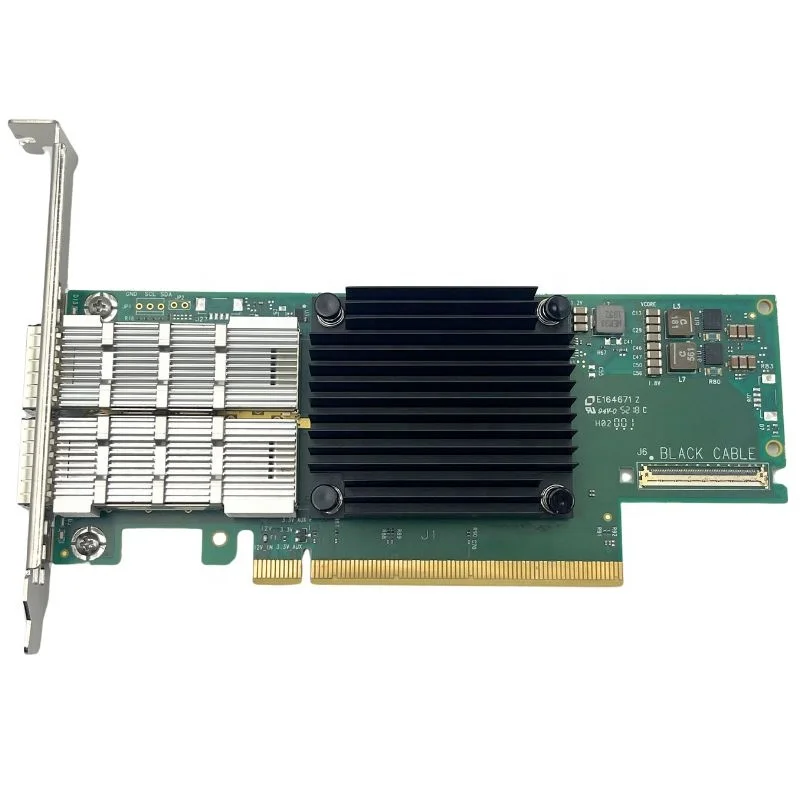 Nevion FCX Ethernet Network Card 200G Dual Port QSPF PCIe Gen4 X16 NVConnectX-6 Integrated Services Network Interface Card H/
Nevion FCX Ethernet Network Card 200G Dual Port QSPF PCIe Gen4 X16 NVConnectX-6 Integrated Services Network Interface Card H/