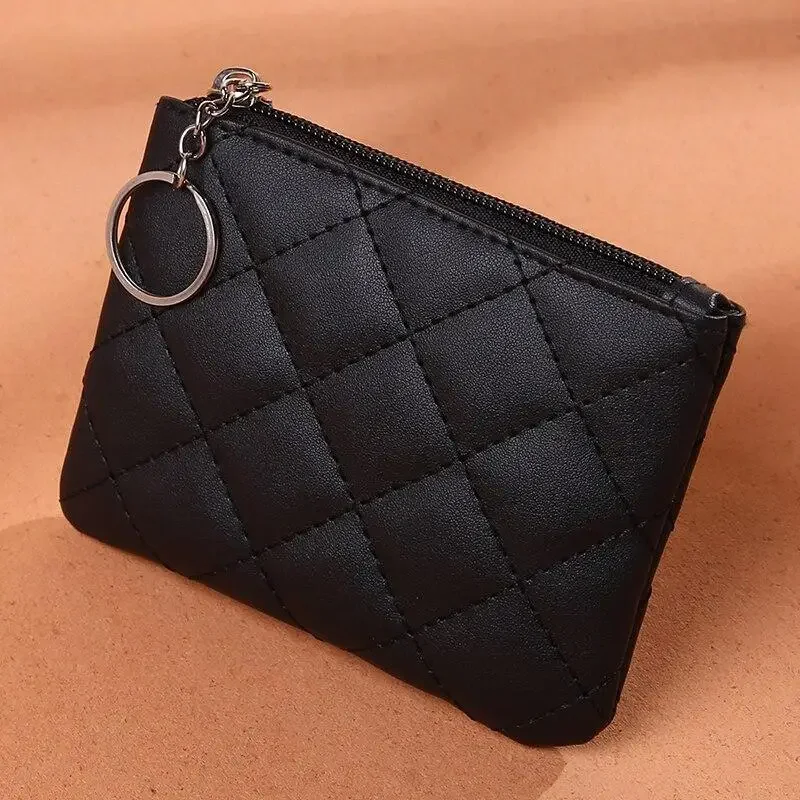 Women Small Coin Purse PU Leather Zipper Wallets Pouch Plaid Print Change Purses Business Card Holder Ladies Mini Coin Bag
Women Small Coin Purse PU Leather Zipper Wallets Pouch Plaid Print Change Purses Business Card Holder Ladies Mini Coin Bag