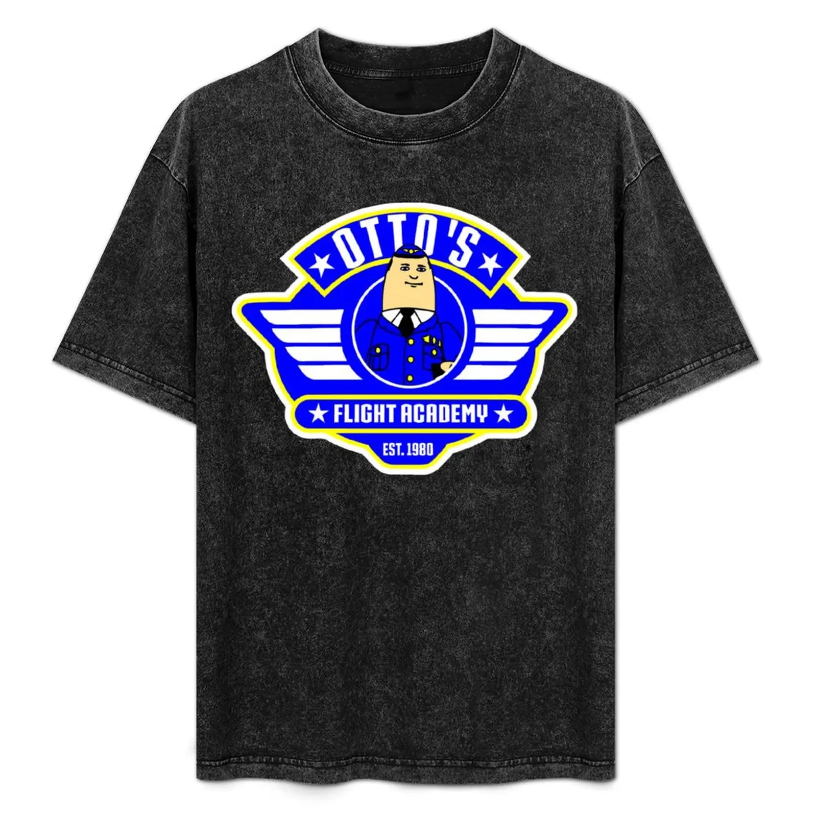 Otto's flight academy T-Shirt Big Size Crew Neck T-Shirt
Otto's flight academy T-Shirt Big Size Crew Neck T-Shirt