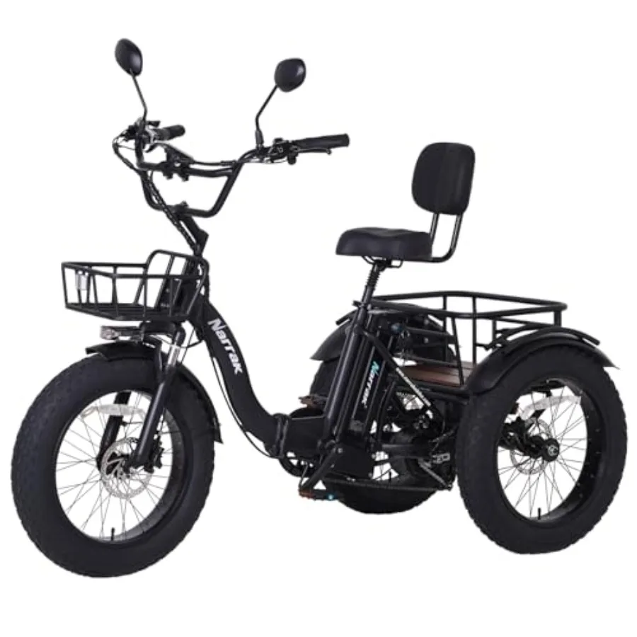 Electric Tricycle for Adults Fat Tire Folding Electric Trike 3 Wheels Electric Bicycle Bikes Peak 1350W Step-Thru Etrike with R
Electric Tricycle for Adults Fat Tire Folding Electric Trike 3 Wheels Electric Bicycle Bikes Peak 1350W Step-Thru Etrike with R