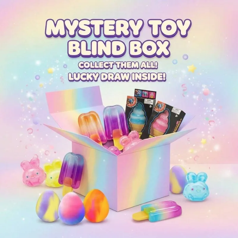 Cute Squishy Mystery Blind Box, Random Squeeze Fidget Toy, Surprise Stress Relief Gift for All Ages
Cute Squishy Mystery Blind Box, Random Squeeze Fidget Toy, Surprise Stress Relief Gift for All Ages