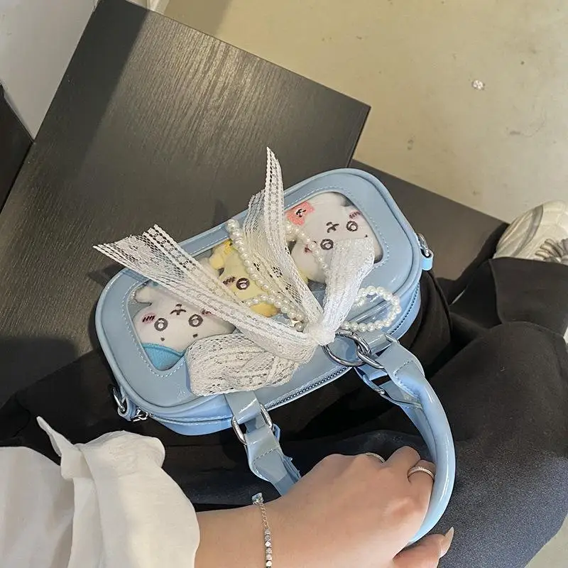 Richme Y2K Mini Handbags Women Aesthetic Lace Beading Bow Ladies Ita Bags DIY Anime Badge PU Crossbody Shoulder Bolso Mujer
Richme Y2K Mini Handbags Women Aesthetic Lace Beading Bow Ladies Ita Bags DIY Anime Badge PU Crossbody Shoulder Bolso Mujer