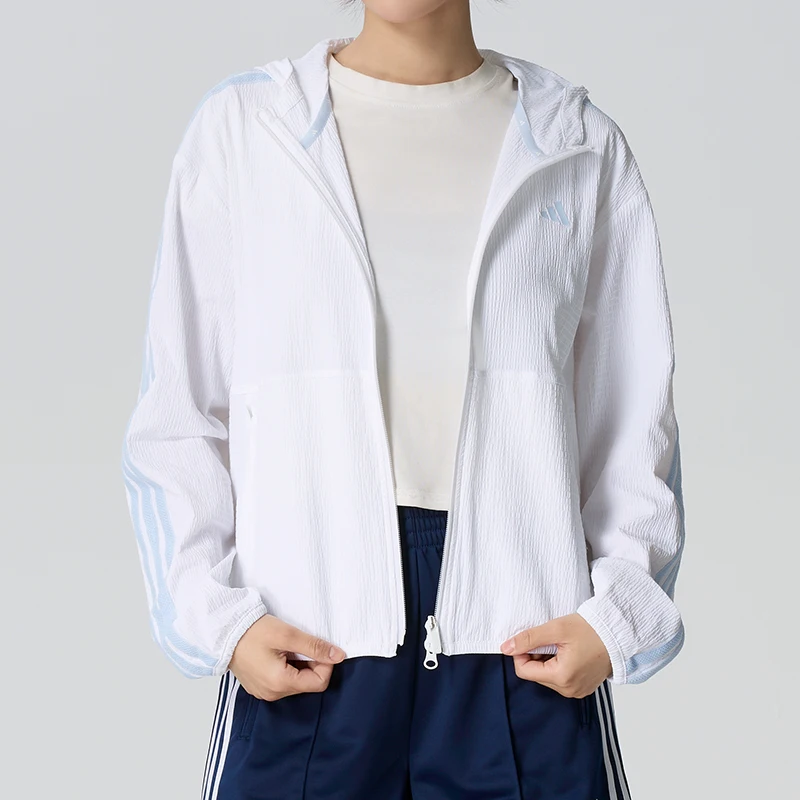 Adidas (Adidas) Women's Sportswear Running Fitness Woven Hooded Jacket Outdoor Sun Protection Training Jacket Ka4308
Adidas (Adidas) Women's Sportswear Running Fitness Woven Hooded Jacket Outdoor Sun Protection Training Jacket Ka4308