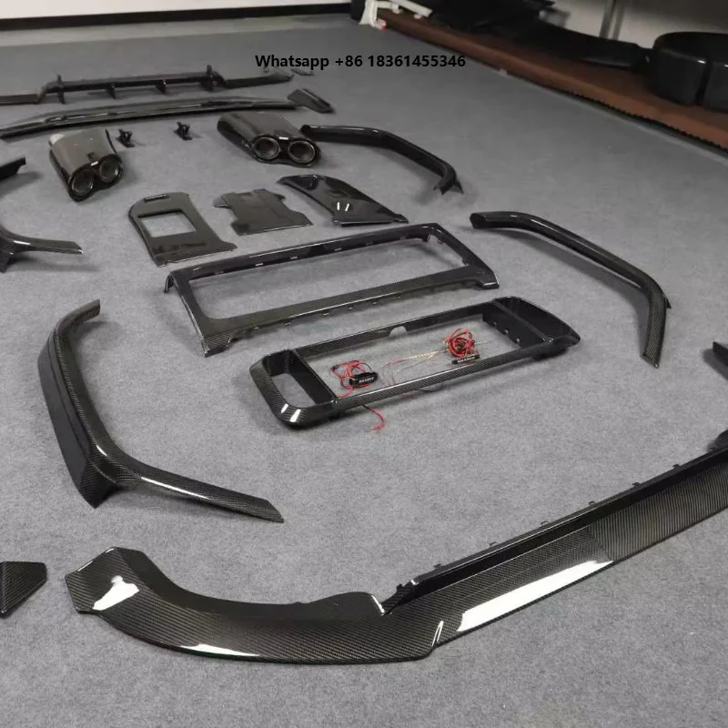 For G-Class W463A/W464, Dry Carbon Fiber Full Body Kit, Upgrade to Rocket G900 Style Suitable
For G-Class W463A/W464, Dry Carbon Fiber Full Body Kit, Upgrade to Rocket G900 Style Suitable