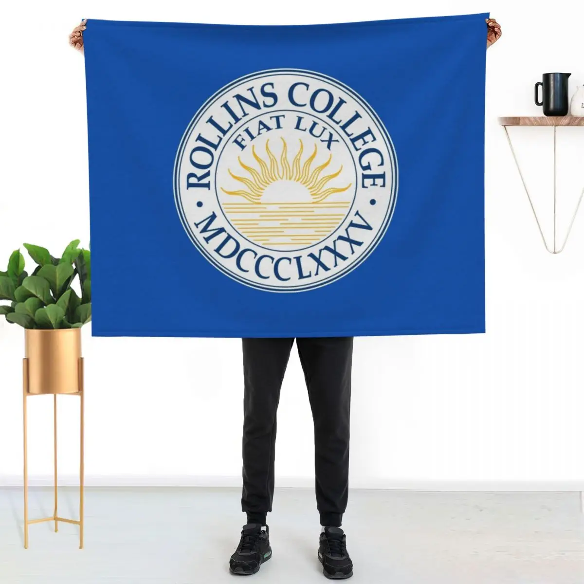 Rollins College Throw Blanket Fade Resistant Durable Throw Blanket
Rollins College Throw Blanket Fade Resistant Durable Throw Blanket