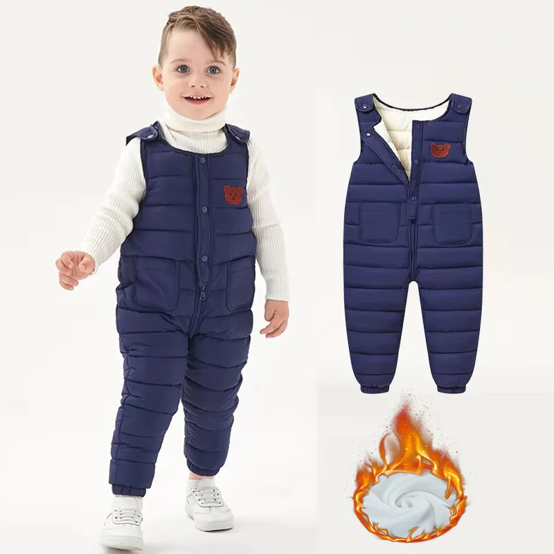 Флисовые комбинезоны для мальчиков и девочек, детские утепленные теплые пуховые штаны, детские плюшевые бархатные зимние брюки, повседневные флисовые хлопковые штаны для малышей
Флисовые комбинезоны для мальчиков и девочек, детские утепленные теплые пуховые штаны, детские плюшевые бархатные зимние брюки, повседневные флисовые хлопковые штаны для малышей