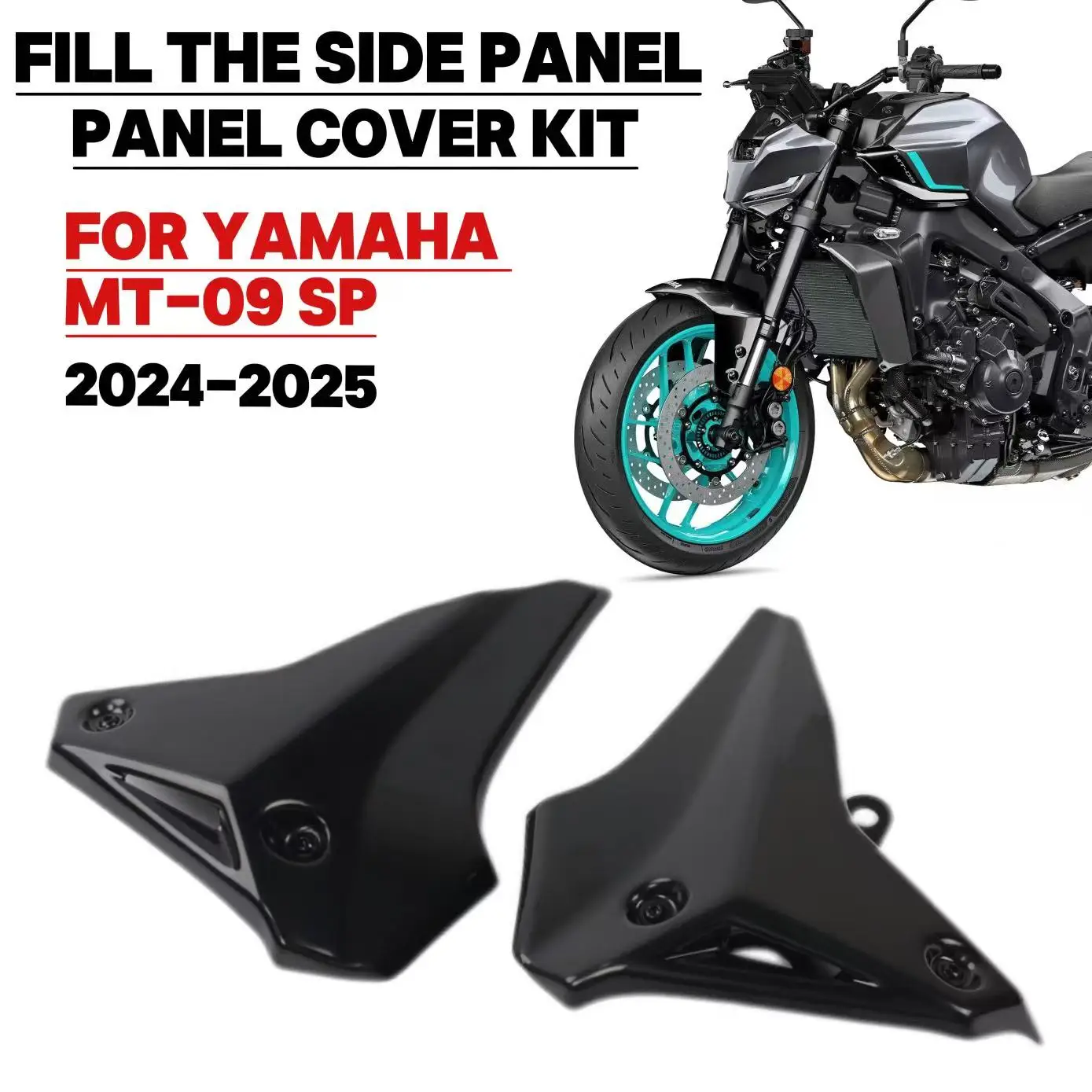 for Yamaha MT-09 MT09 SP 2024 2025 new motorcycle accessories ABS front filling panel side panel cover side frame fairing kit
for Yamaha MT-09 MT09 SP 2024 2025 new motorcycle accessories ABS front filling panel side panel cover side frame fairing kit