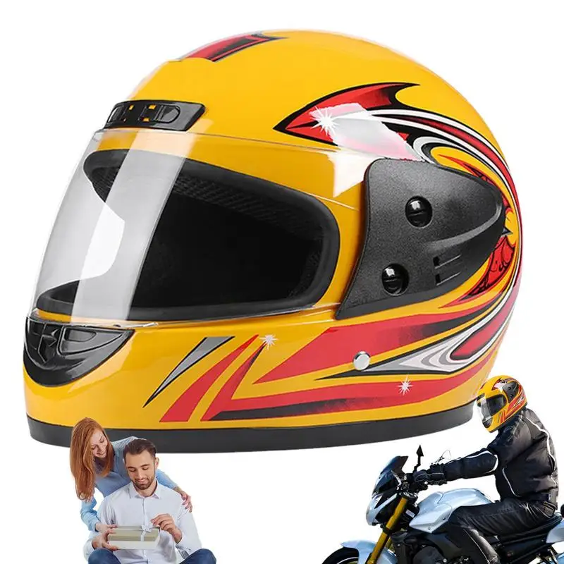 Motorcycle Helmet Men Women Moto Helmet Durable Helmet Winter Full-cover Motorcycle Four Seasons Universal Gifts
Motorcycle Helmet Men Women Moto Helmet Durable Helmet Winter Full-cover Motorcycle Four Seasons Universal Gifts