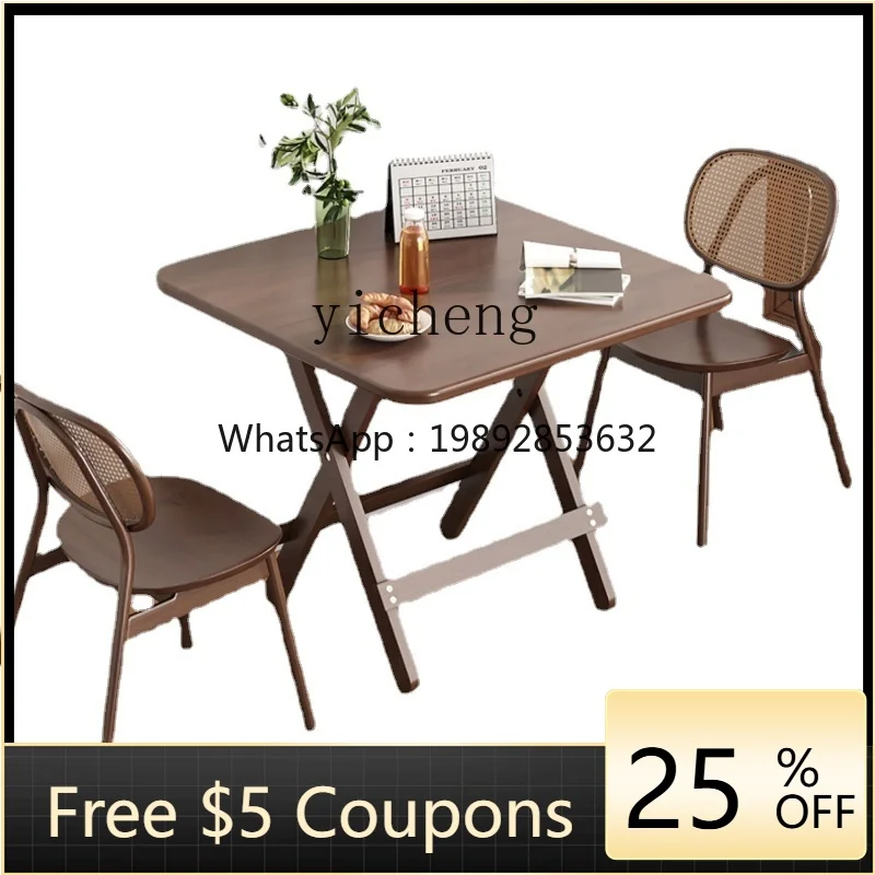 ZZ YY Household Small Apartment Eight-Immortal Table Dining Square Balcony Tea Table Simple Dining Table 
ZZ YY Household Small Apartment Eight-Immortal Table Dining Square Balcony Tea Table Simple Dining Table