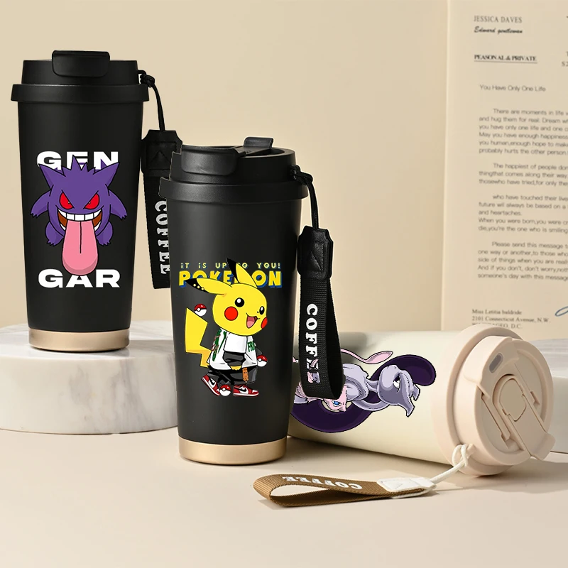 Термосы PIKACHU Gengar большой емкости, многоразовые, с двойными стенками, из нержавеющей стали 316, кофейные кружки, изолированные стаканы для воды, домашняя посуда для напитков
Термосы PIKACHU Gengar большой емкости, многоразовые, с двойными стенками, из нержавеющей стали 316, кофейные кружки, изолированные стаканы для воды, домашняя посуда для напитков