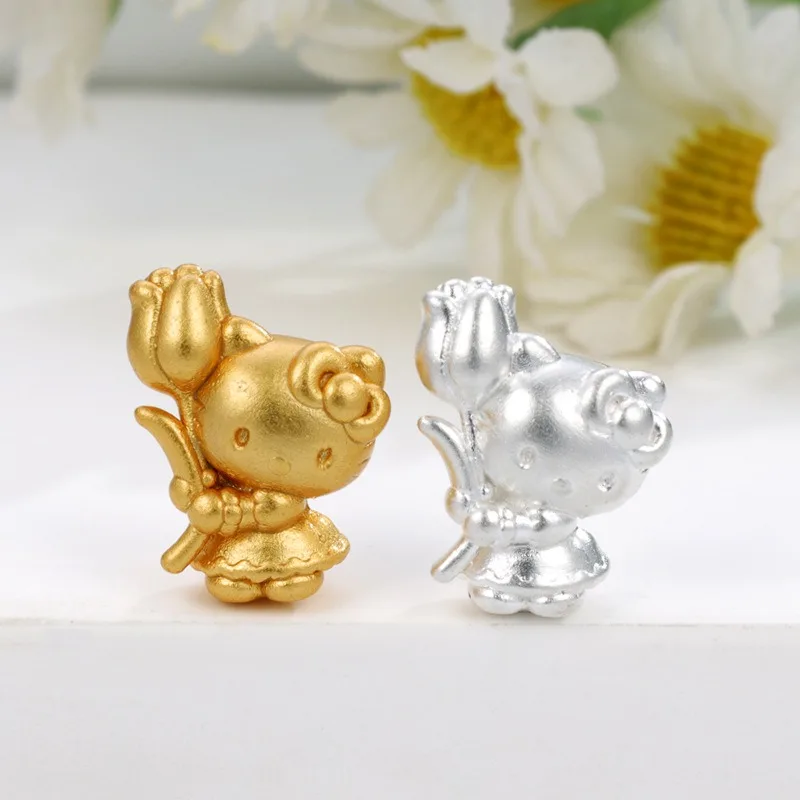 Sanrio peripheral DIY sterling silver beaded accessories HelloKittyDIY pendant beaded hand-woven rope diy accessories
Sanrio peripheral DIY sterling silver beaded accessories HelloKittyDIY pendant beaded hand-woven rope diy accessories