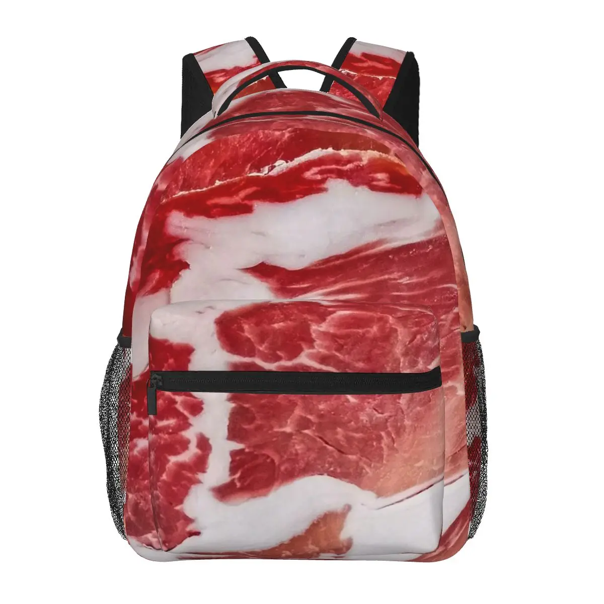Meat Texture Closeup Backpack Hot Sale Daypack Large Capacity Kids BookBag School Bag Shoulder Bags for Men Women
Meat Texture Closeup Backpack Hot Sale Daypack Large Capacity Kids BookBag School Bag Shoulder Bags for Men Women
