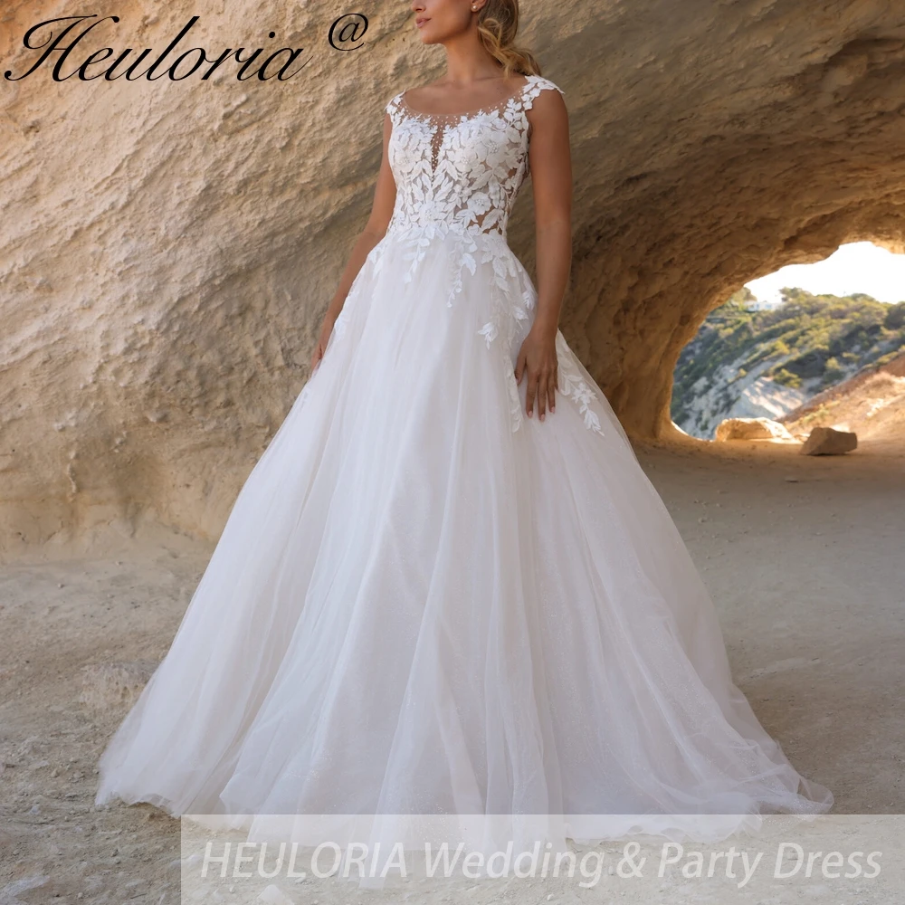 HEULORIA Boho A line Wedding Dress sweetheart lace applique bride dress plus size robe de mariee A line Wedding Bridal Gown
HEULORIA Boho A line Wedding Dress sweetheart lace applique bride dress plus size robe de mariee A line Wedding Bridal Gown