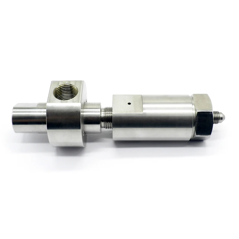 C-5841-1 Waterjet cutting part 60K high pressure pipe fitting BleedDown Valve Body Assembly 40Kis water jet Intensifier 001011-
C-5841-1 Waterjet cutting part 60K high pressure pipe fitting BleedDown Valve Body Assembly 40Kis water jet Intensifier 001011-