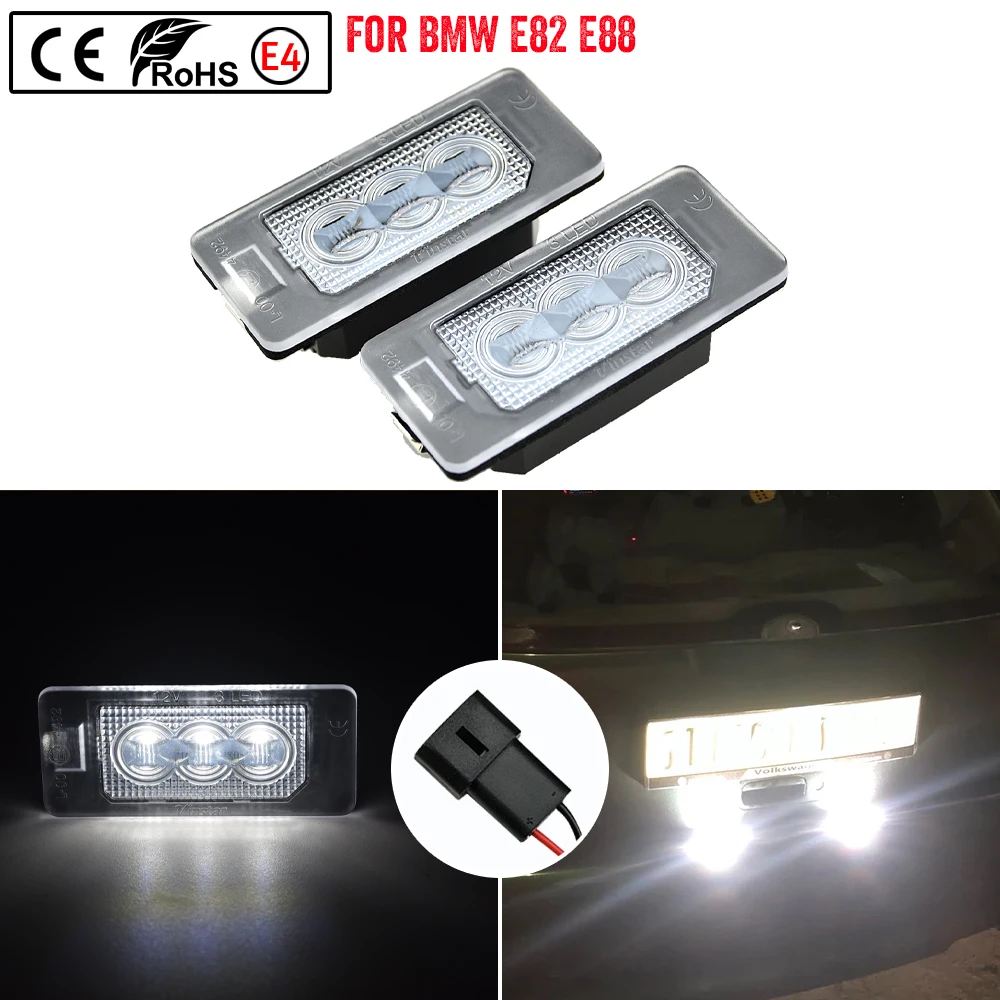 2x светодиодный светильник номерного знака для BMW E82 E88 F22 F45 E46 M3 E90 4D LCI E91 5D E92 E93 F30 F31 F36 F33 Cabrio 2013~UP
2x светодиодный светильник номерного знака для BMW E82 E88 F22 F45 E46 M3 E90 4D LCI E91 5D E92 E93 F30 F31 F36 F33 Cabrio 2013~UP
