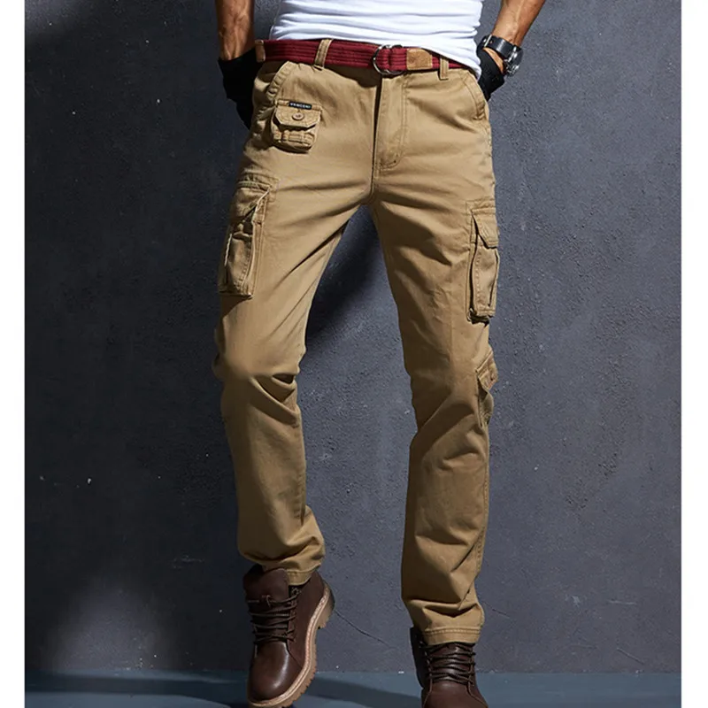 8 Pockets Cargo Pants Mens Clothing Work Clothes Camouflage Casual Pants Black Khaki Green Trousers For Men 2022
8 Pockets Cargo Pants Mens Clothing Work Clothes Camouflage Casual Pants Black Khaki Green Trousers For Men 2022