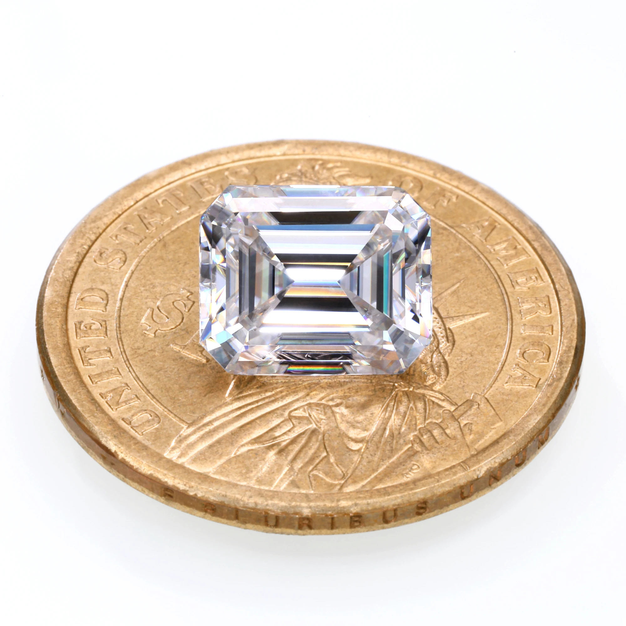 Moissanite Loose Stone Emeralds Cut White D Color VVS1 Clarity Excellent Cut For Jewelry Making With Certificate
Moissanite Loose Stone Emeralds Cut White D Color VVS1 Clarity Excellent Cut For Jewelry Making With Certificate