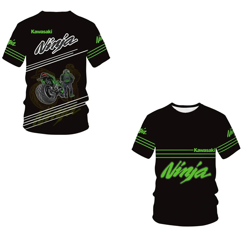 Новая мужская футболка гоночной команды Kawasaki 2025 года, летняя быстросохнущая футболка с короткими рукавами и принтом, спортивная одежда для мотоциклов
Новая мужская футболка гоночной команды Kawasaki 2025 года, летняя быстросохнущая футболка с короткими рукавами и принтом, спортивная одежда для мотоциклов
