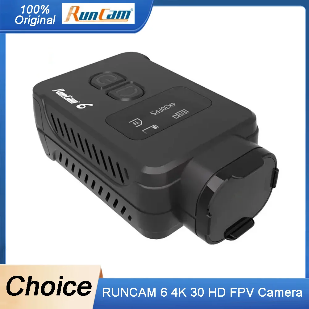 Runcam 6 4K HD SOIY IMX377 30 кадров в секунду 1/2,3 дюйма 128*64 155 ° Адаптируемый комплект спортивной камеры FOV WiFi для радиоуправляемой модели дрона FPV
Runcam 6 4K HD SOIY IMX377 30 кадров в секунду 1/2,3 дюйма 128*64 155 ° Адаптируемый комплект спортивной камеры FOV WiFi для радиоуправляемой модели дрона FPV