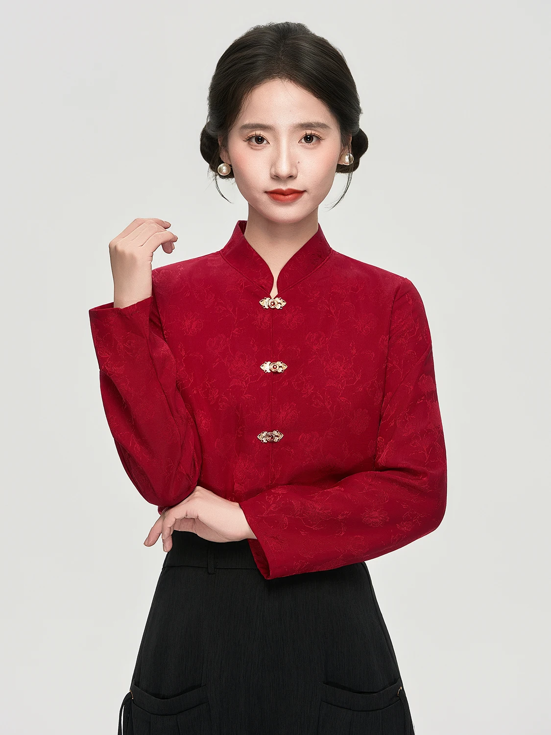 Красный китайский Sle Long Sve воротник-стойка irt для женщин, новая зимняя свадьба, Dr Code, формальный Ocn, полиэфирное волокно
Красный китайский Sle Long Sve воротник-стойка irt для женщин, новая зимняя свадьба, Dr Code, формальный Ocn, полиэфирное волокно