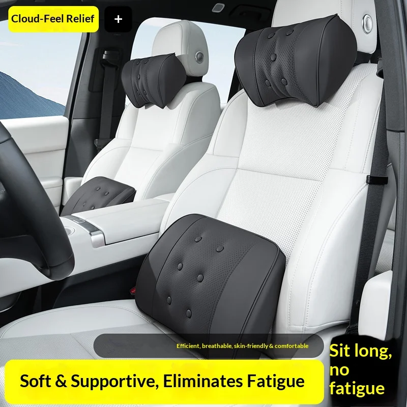 Car seat neck support headrest, car front and rear seat lumbar cushions, car neck pillow and lumbar support cushion, interior ac
Car seat neck support headrest, car front and rear seat lumbar cushions, car neck pillow and lumbar support cushion, interior ac