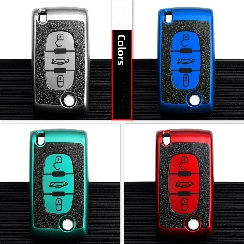 1pcs For Peugeot 107 207 307 307S 308 407 607 Citroen C2 C3 C4 C5 C6 C8 TPU Leather 2/3 Buttons Car Remote Key Case Cover
1pcs For Peugeot 107 207 307 307S 308 407 607 Citroen C2 C3 C4 C5 C6 C8 TPU Leather 2/3 Buttons Car Remote Key Case Cover