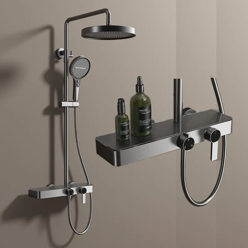 Gunmetal молочно-белый полностью медный водопад, душевая система с повышением давления, набор душевых насадок для ванной комнаты со смесительным клапаном для домашнего использования
Gunmetal молочно-белый полностью медный водопад, душевая система с повышением давления, набор душевых насадок для ванной комнаты со смесительным клапаном для домашнего использования