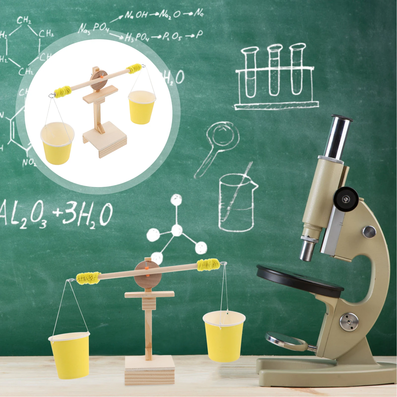 STEM Balance Scale Educational Kit for Kids Physics Science Experiment Weighing Tool Classroom Learning Toy
STEM Balance Scale Educational Kit for Kids Physics Science Experiment Weighing Tool Classroom Learning Toy