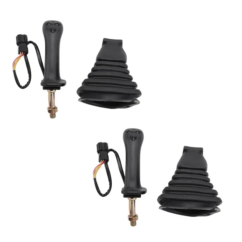 Powerful 2X 3 Buttons Excavator Joystick Assy Handle Gears With Dust Cover For Daewoo Doosan DH DX150 215 225 300 370-9C Right
Powerful 2X 3 Buttons Excavator Joystick Assy Handle Gears With Dust Cover For Daewoo Doosan DH DX150 215 225 300 370-9C Right