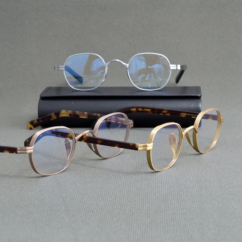 MMON RAYB Titanium material optical eyeglass frame, Square optical reading glasses frame
MMON RAYB Titanium material optical eyeglass frame, Square optical reading glasses frame
