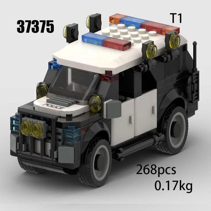 Spot MOC-174517 37375 Police Building Block Car City Car Military Transport Building Block Model DIY Assembled Car Model Toy Gif
Spot MOC-174517 37375 Police Building Block Car City Car Military Transport Building Block Model DIY Assembled Car Model Toy Gif