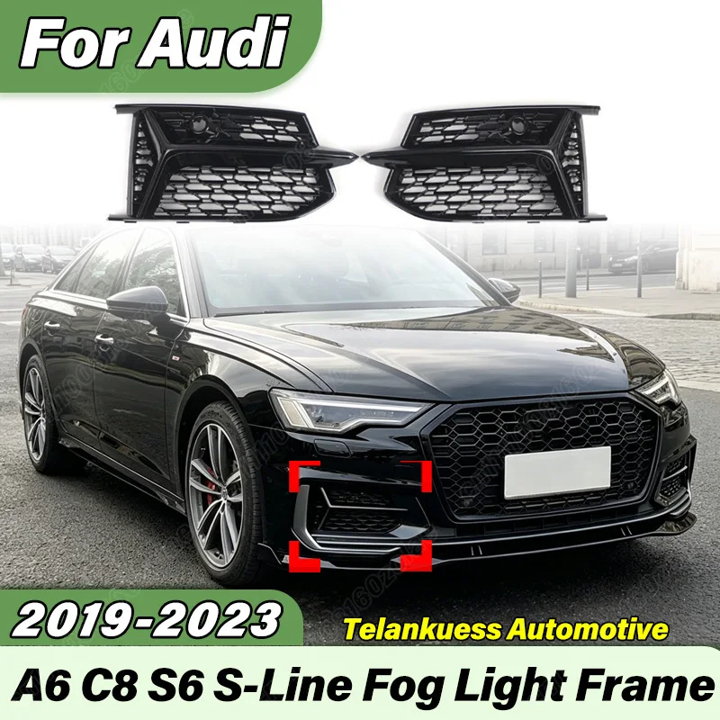 For Audi A6 C8 S6 2019 2020 2021 2022 2023 Automobile Front Bumper Grille Fog Light Frame Body Modification Kit
For Audi A6 C8 S6 2019 2020 2021 2022 2023 Automobile Front Bumper Grille Fog Light Frame Body Modification Kit