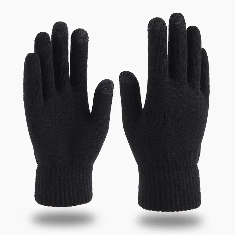 Winter Men Knitted Gloves Warm Full Fingers Touch Screen Anti-Slip Gloves for Cycling Running Driving Hiking Camping Work Mitten
Winter Men Knitted Gloves Warm Full Fingers Touch Screen Anti-Slip Gloves for Cycling Running Driving Hiking Camping Work Mitten