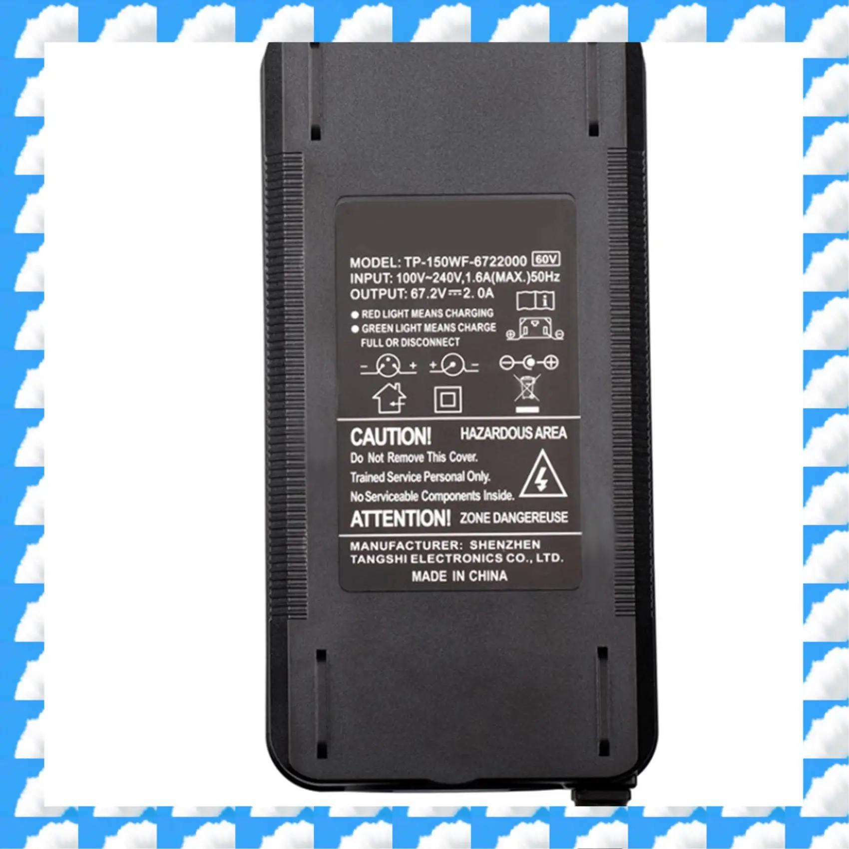 ONGE 67.2V2A Lithium Battery Charger For Electric Bike 16S 60V Lithium Battery Unicycle Charger With Fan EU Plug
ONGE 67.2V2A Lithium Battery Charger For Electric Bike 16S 60V Lithium Battery Unicycle Charger With Fan EU Plug