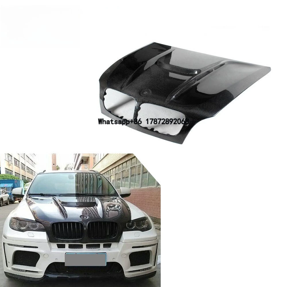 H Style Carbon Fiber Car Engine Bonnet Hood for X6
H Style Carbon Fiber Car Engine Bonnet Hood for X6