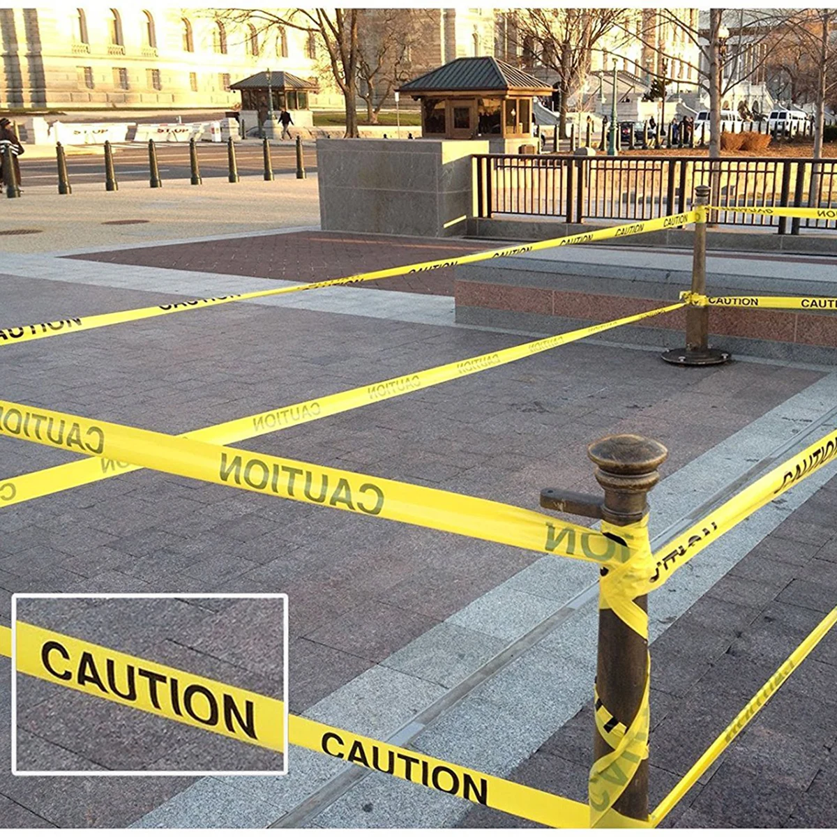 100M Weather Resistant Caution Tape Roll Yellow Warning Barrier For Construction Safety Hazard Marking
100M Weather Resistant Caution Tape Roll Yellow Warning Barrier For Construction Safety Hazard Marking