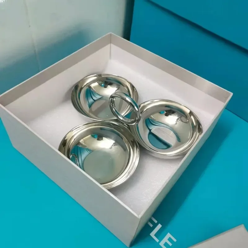 New 304 Stainless Steel Bowl, High-end Modern Tableware, Simple Partition Bowl, Household 3-in-a-row Bowl Vajilla
New 304 Stainless Steel Bowl, High-end Modern Tableware, Simple Partition Bowl, Household 3-in-a-row Bowl Vajilla