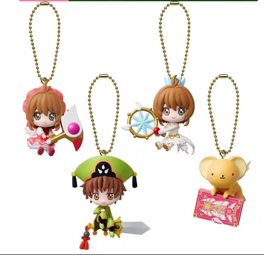 4cm 4PCS/lot In stock 2025 lowest price Japanese original anime figure KINOMOTO SAKURA/ LI SYAORAN/KERO action figure
4cm 4PCS/lot In stock 2025 lowest price Japanese original anime figure KINOMOTO SAKURA/ LI SYAORAN/KERO action figure