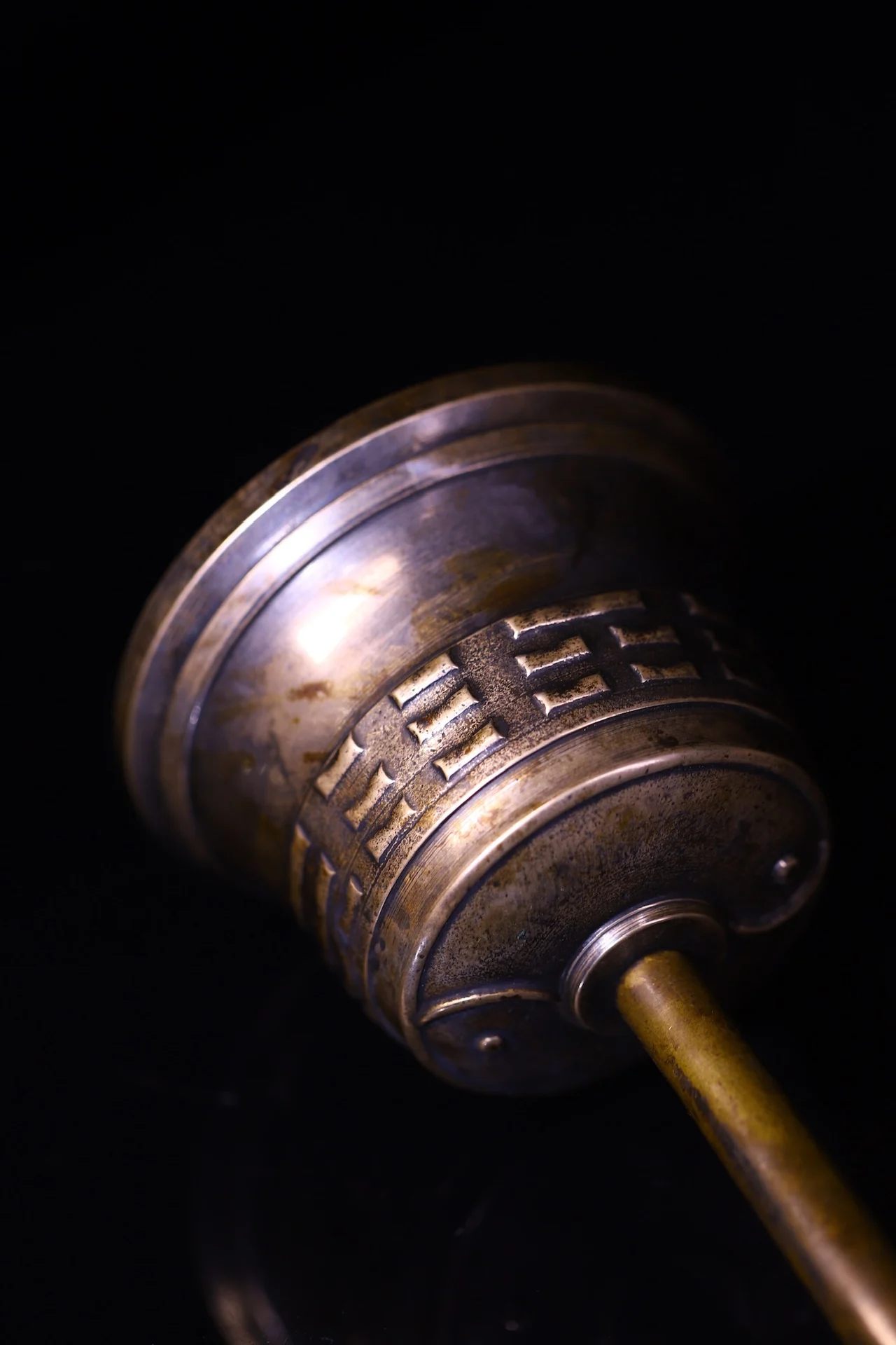 8"Tibetan Temple Collection Old Bronze Cinnabar Taoism Sanqing Bells Old Ringing Bell Amulet Dharma Town House Exorcism
8"Tibetan Temple Collection Old Bronze Cinnabar Taoism Sanqing Bells Old Ringing Bell Amulet Dharma Town House Exorcism