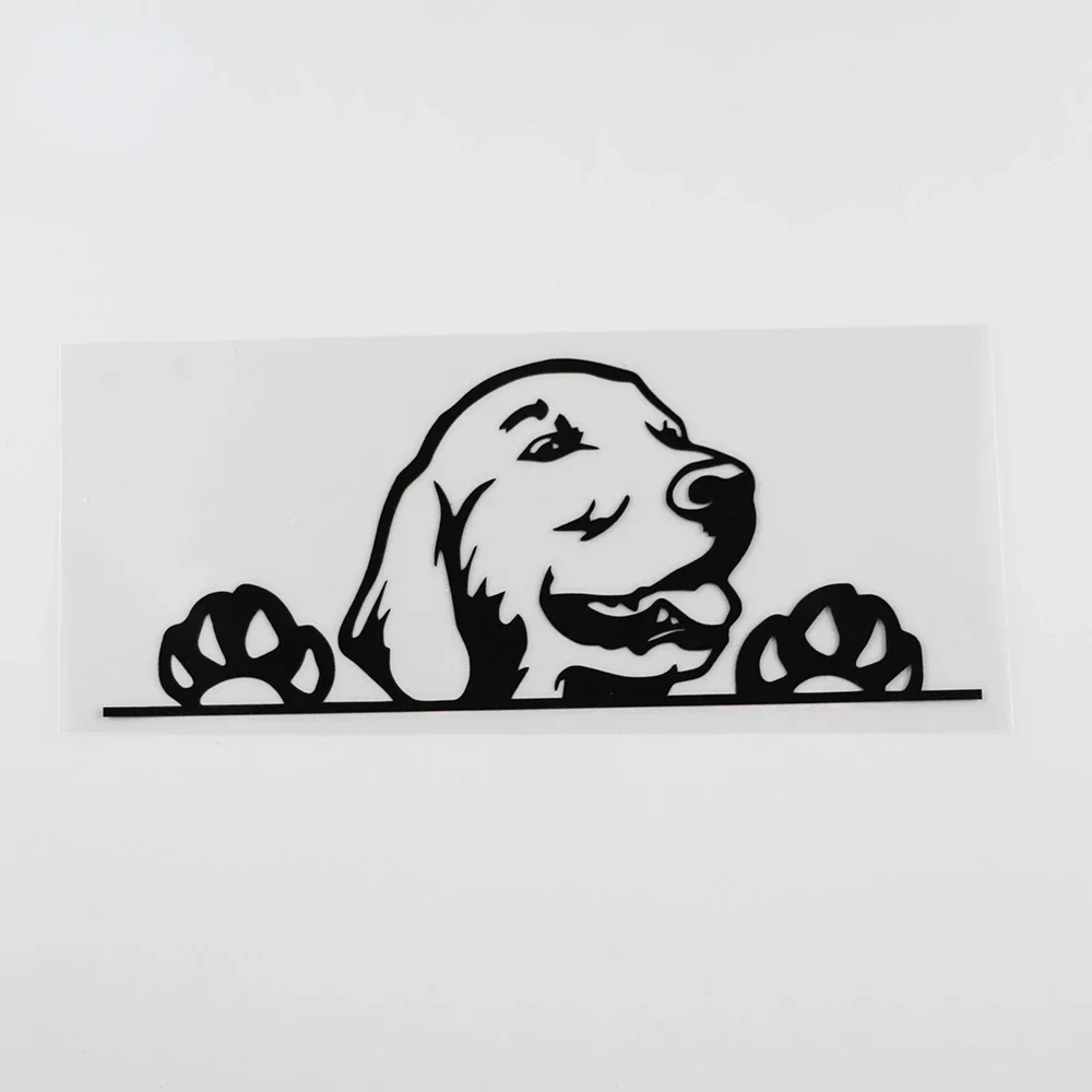 Personality 17.2CMX7.1CM Creative Golden Retriever Dog Peeking Car Sticker Vinyl Waterproof Decal
Personality 17.2CMX7.1CM Creative Golden Retriever Dog Peeking Car Sticker Vinyl Waterproof Decal
