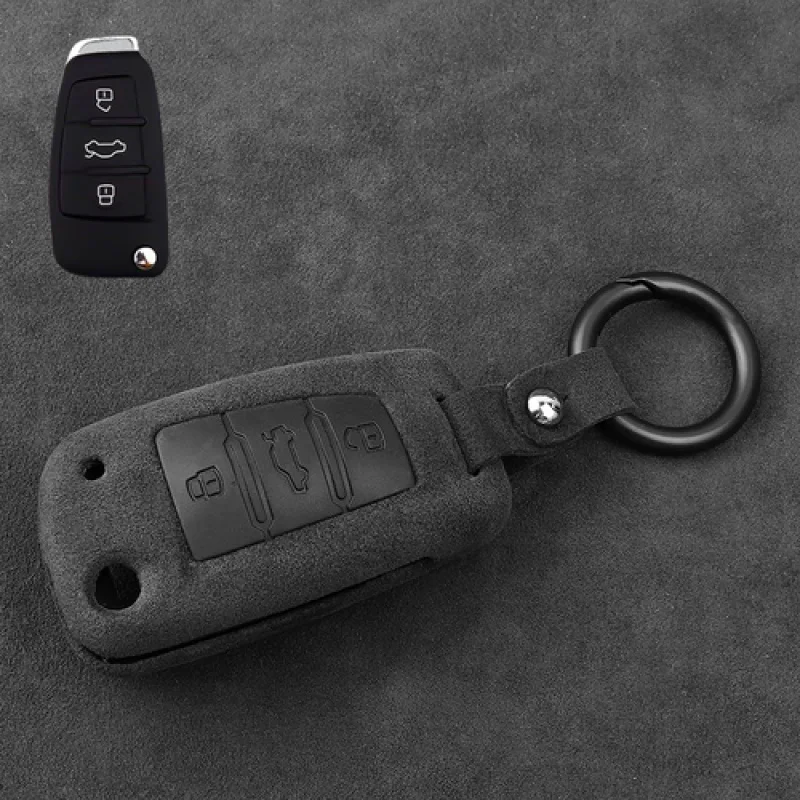 A+ Suede Leather Silicone Car Key Case Cover For Audi A3 S3 A4 S4 A6 S6 RS6 Q5 Q7
A+ Suede Leather Silicone Car Key Case Cover For Audi A3 S3 A4 S4 A6 S6 RS6 Q5 Q7