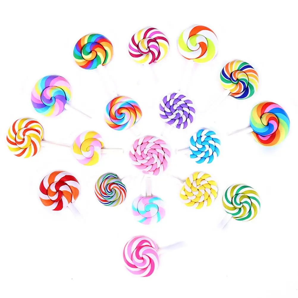 12 Pcs Clay Lollipop Charm Phone Case Decor Polymer Candy Accessories Diy Crafts Jewelry Charms Handmade Hair
12 Pcs Clay Lollipop Charm Phone Case Decor Polymer Candy Accessories Diy Crafts Jewelry Charms Handmade Hair