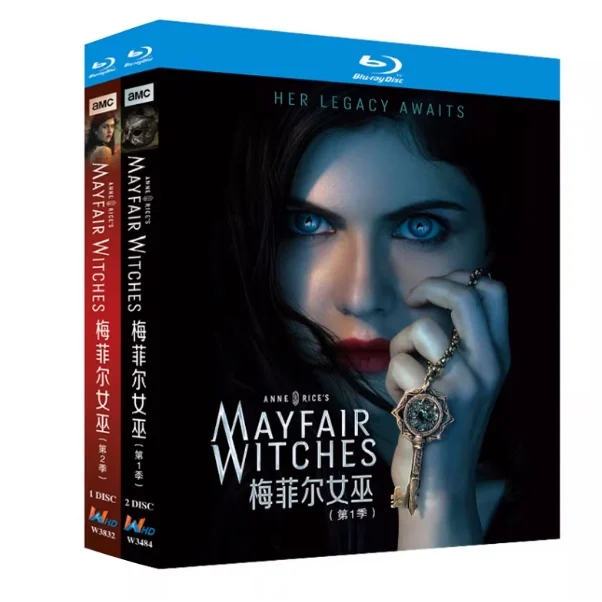 Blu-ray BD High-Definition US TV Series Mayfair Witches Seasons 1–2 (2025) 3-Disc Set
Blu-ray BD High-Definition US TV Series Mayfair Witches Seasons 1–2 (2025) 3-Disc Set