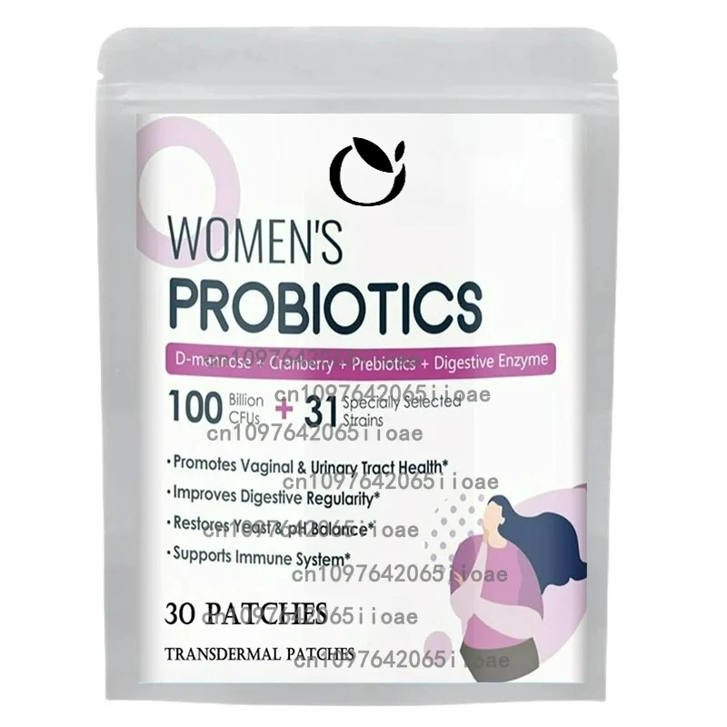 30 Patches Probiotics for Women & Prebiotics, Transdermal Patches,100 Billion Cfu for Women’S Daily Digestive L & Immune Health
30 Patches Probiotics for Women & Prebiotics, Transdermal Patches,100 Billion Cfu for Women’S Daily Digestive L & Immune Health