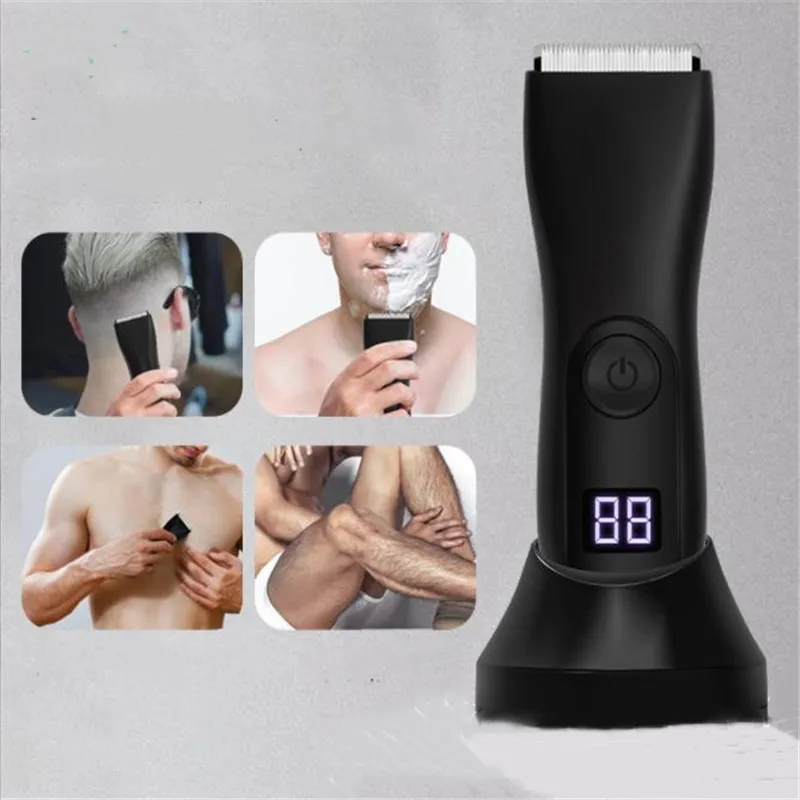 Электрический мужской триммер для лобка, влажная и сухая, беспроводная машинка для удаления волос на теле, машинка для стрижки бикини для мужчин, машинка для стрижки волос на спине, бритва
Электрический мужской триммер для лобка, влажная и сухая, беспроводная машинка для удаления волос на теле, машинка для стрижки бикини для мужчин, машинка для стрижки волос на спине, бритва