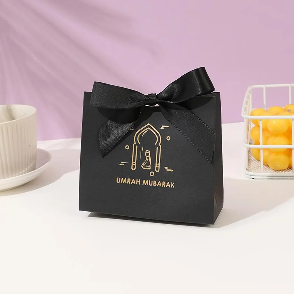5Pcs Umrah Mubarak Paper Gift Box Muslim Holidays Elegant Favor Boxes Islamic Eid Family Gathering Accessories Ramadan Kids Gift
5Pcs Umrah Mubarak Paper Gift Box Muslim Holidays Elegant Favor Boxes Islamic Eid Family Gathering Accessories Ramadan Kids Gift